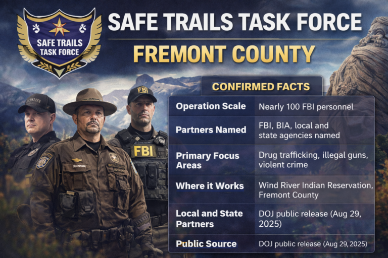 safe trails task force fremont county